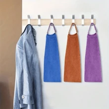 2件/1件非洲网状去角质浴巾套装，双面设计，可轻柔/粗磨去角质，有效身体磨砂，淋浴背部磨砂器，优质网状材料，方便系带设计，丝瓜络浴巾，身体海绵，令肌肤光滑，适合日常使用。 - 彩色 - 查看 6