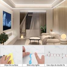 USB 供电 LED 灯带，高亮度灵活氛围照明，易于安装和携带，适用于电视背景装饰、厨房照明、派对装饰、卧室装饰等