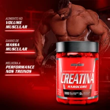 INTEGRALMEDICA Hardcore 100% Pure Creatine Monohydrate 60 Capsules - 無味 - 查看 2