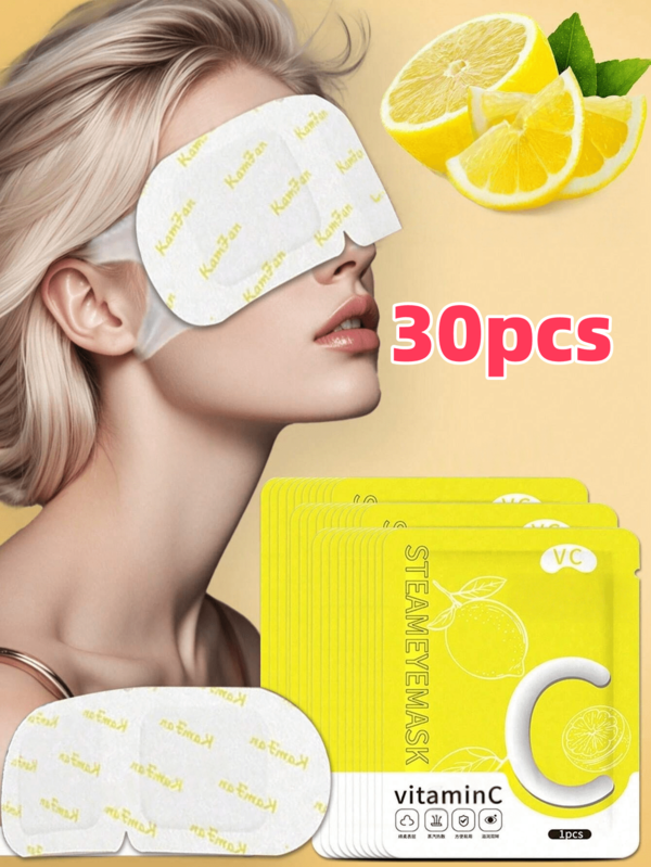 Steam Eye Mask, Relieves Eye Fatigue, Promotes Sleep