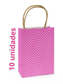 Sacola Kraft Pequena  11,5x7x15,5cm – Embalagem Presente Lembrancinha