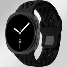1pc Breathable Sport Silicone Strap Compatible With Samsung Galaxy Watch 8/8 Classic 40/44/46mm Women/Men Replacement Watch Band Adjustable Wristbands Correas Compatible With Galaxy Watch8 44mm/40mm Bracelet Smart Watch Accessories