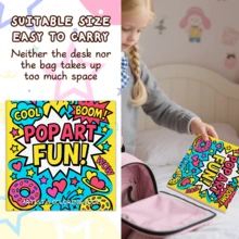 GDTME 1. Sách Tô Màu Nghệ Thuật: 24 Trang (Bìa Ánh Ngọc Trai) - Giấy dày hơn 120gsm được nâng cấp (Bao gồm 5 Hình Dán Ngẫu Nhiên), 7.9 x 7.9 inch, Sách Vẽ Giúp Giảm Căng Thẳng và Luyện Phối Màu, Món Quà Hoàn Hảo Cho Gia Đình và Bạn Bè Vào Giáng Sinh, Halloween, Lễ Tạ Ơn và Năm Mới - 20x20cm 24 trang - Xem 5
