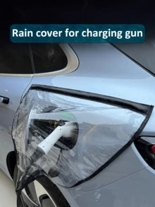 EV Charging Port Rain Cover 1-Pack, Universal Waterproof Protector For Tesla/NIO/BMW Car Charger, Outdoor Weatherproof Accessories,Spring Summer Picks,Brides Maid Gifts,Room,Bedroom Deccor,Bedroom Deccor,Beach,Travel,For Men,For Women,Vacation - Multicolor - View 4