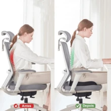 Orthopedic Memory Foam Gel Seat Cushion Anti-Bedsore Coccyx Orthopedic Pain Relief - Black - View 2