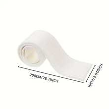 1 szt. [Ulepszone narożniki ochronne] Pogrubione, ulepszone, samoprzylepne narożniki ochronne z zabezpieczeniem antykolizyjnym | 78,77" x 3,94" odklejane i przyklejane miękkie narożniki ochronne z nowoczesnym, minimalistycznym wzorem w paski | Samoprzylepne, docinane na wymiar ochraniacze ścienne do salonu, stołu jadalnego, szafki nocnej, korytarza, narożnika ściennego