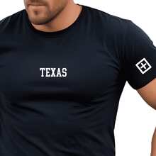 Premium Cotton T-Shirt TXC Country Moda Rodeios - 黑色 - 查看 2