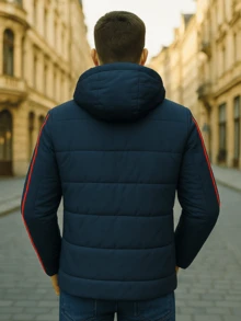 Men's Bobojaco, Men's Padded Jacket, Men's Winter Coat, Men's Windbreaker Jacket, Men's Sports Jacket, Men's Hooded Coat, Men's Casual Jacket, Bobojaco With Zipper, Men's Thermal Coat, Men's Puffer Jacket, Men's Urban Jacket, Men's Light And Warm Coat, Bobojaco With Pockets, Men's Cold Weather Jacket, Men's Windproof Coat, Men's Streetwear Jacket, Waterproof Bobojaco, Men's Travel Jacket, Men's Modern Coat, Comfortable Bobojaco, Men's Jacket With Sleeve Detail, Men's Versatile Coat, Bobojaco With Zipper Closure, Ideal Jacket For Winter, Coat For Men's Everyday Use, Men's Stylish Bobojaco, Urban Casual Jacket, Bobojaco For Cold Days, High Quality Coat For Men, Practical Jacket For Men, Fashionable Bobojaco, Ideal Coat For Men's Outings, Men's Lightweight Jacket, Nylon Bobojaco, Men's Mid-Season Jacket, Padded Coat - 藏蓝色 - 查看 2