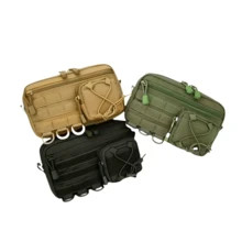 Commute, Outdoor Travel, Medical First Aid Pouch, Hanging Bag, Square Bag, Phone Bag, Multi-Functional Tactical Waist Pack