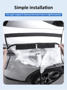 EV Charging Port Rain Cover 1-Pack, Universal Waterproof Protector For Tesla/NIO/BMW Car Charger, Outdoor Weatherproof Accessories,Spring Summer Picks,Brides Maid Gifts,Room,Bedroom Deccor,Bedroom Deccor,Beach,Travel,For Men,For Women,Vacation - Multicolor - View 6