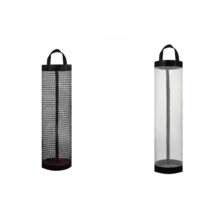 5/2/1pc Storage And Organization Plastic Bag Rack Grocery Bag Rack Mesh Hanging Storage Bag Dispenser Foldable Breathable Washable Woven Mesh Bag Accessories Easter Gift - Multicolor - View 24