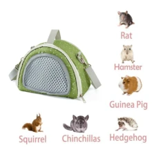 仓鼠背带、松鼠携带包、刺猬户外包、蜜袋鼯、小猫、蜥蜴宠物斜挎包 - 彩色 - 查看 3