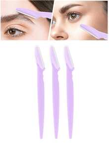 70件/50件/30件/20件装多色眉毛修剪器和剃须刀套装，眉毛修剪器和剃须刀，去角质和脱毛工具，身体毛发修剪器和面部及眉毛剃须刀套装，长柄刀片配精密保护盒，多功能眉毛修剪器，适用于比基尼或旅行，化妆，价格实惠，房间装饰，梳妆台，旅行，卧室，化妆配件，眉毛剃刀，价格实惠，圣诞礼物，化妆品，化妆工具，便宜货，礼物，女士礼物，圣诞礼物 - 粉色 - 查看 22