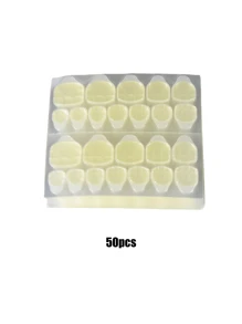 12片/288片 或 50片/1200片 超强粘性指甲凝胶贴，隐形、超薄、防水、透气双面指甲贴纸