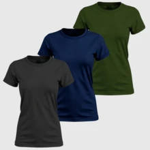 Preto, Azul e Verde Escuro