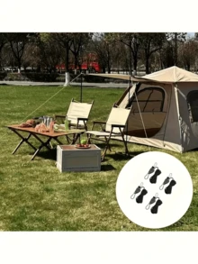 Mehrere Stücke hochsichtbare reflektierende Camping-Seile - strapazierfähige wetterfeste Polyester-Zeltleinen, Outdoor-Wäscheleine, Hundeleine, geeignet für Outdoor-Abenteuer, Wandern und Camping-Zubehör, verstärkte Nähte für sichere Befestigung, leicht und verstellbar, verstärkte Spanngurte, Must-Have für Abenteuerliebhaber