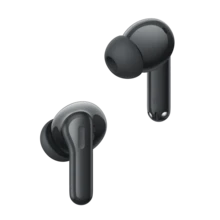 Realme Buds T200 真无线耳机，12.4mm 动态低音驱动单元，最高 32dB 主动降噪，最长 50 小时播放时间，双设备连接 2.0，圣诞礼物/赠品 - 灰色 - 查看 4