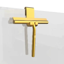 1pc Silicone Squeegee For Shower Glass Doors, Living Room Floor Tabletop Cleaning Cleaner Cleaning Squeegee - Perfect For Home And Commercial Use, Home Bathroom Floor Mirror Cleaner, Silicone Shower Squeegee, Cleaning Tool For Home, Kitchen, Bathroom & Car - Multicolor - View 14