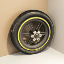 8.5 Inch Rear Rubber Wheel With Tyre For Scooter Pro Pro2 Electric Scooter Rubber Outer Tire With Inner Tube Rear Wheel For Pro Scooter Rubber Wheels 8.5 Inch Scooter Wheel Not Electrified