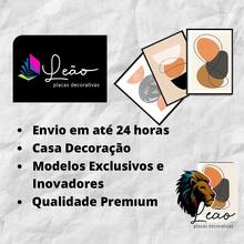 Kit 10 MDF Plates - Decorative Kitchen Frames Blue Provençal Stripes Flowers Leaves - Mosaic Style MDF - 藍色 - 查看 3