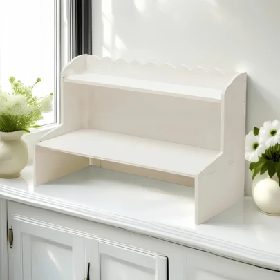 1-шарова настільна стійка для зберігання, багатофункціональна полиця для косметики, офісу, гуртожитку - сучасний дизайн, що економить місце, для зберігання в гуртожитку | Декоративні деталі рами | Міцна конструкція, настільна стійка-органайзер