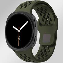 1pc Breathable Sport Silicone Strap Compatible With Samsung Galaxy Watch 8/8 Classic 40/44/46mm Women/Men Replacement Watch Band Adjustable Wristbands Correas Compatible With Galaxy Watch8 44mm/40mm Bracelet Smart Watch Accessories