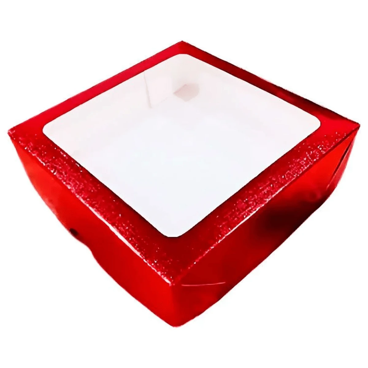 Box With Display S21 15cm X 15cm X 4cm 10 Units - ASSK - Red - View 1