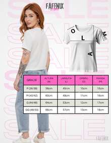 Kit 3 Camisa Camiseta Blusas Feminina Babylook Algodão T-shirt Confortável Basicas Lisas Elegante - Rosa e Caqui - Visão 6