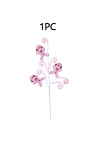 1/2/4/6 buc Crăciun roz turtă dulce om de zăpadă ramură decorare brad de Crăciun decorare turtă dulce Crăciun sărbătoare decorare casă decorațiuni de Crăciun camera decor iarnă