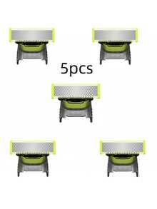 3-Pack Replacement Blades Head Compatible With One Blade QP2520/QP2530/QP2620/QP2630QP2724/QP2834,Grey - 銀色5pc - 查看 1