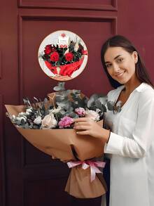 40 Stücke - Metall Blumen Kartenhalter, Metall Blumenstrauß Kartenhalter und herzförmiger Blumen Foto/Memo Halter, geeignet für Blumenstrauß Dekoration, Hochzeit Blumenständer Dekoration, Foto Kartenhalter, Blumenständer Dekoration Kartenhalter, Party Segen, Blumen Verpackung, Bankett, Festival, Party, Hochzeit, Geburtstag, Jahrestag, Tischdekoration, Muttertag Abschlussfeier, Multifunktionaler Blumenstrauß Halter (herzförmig)