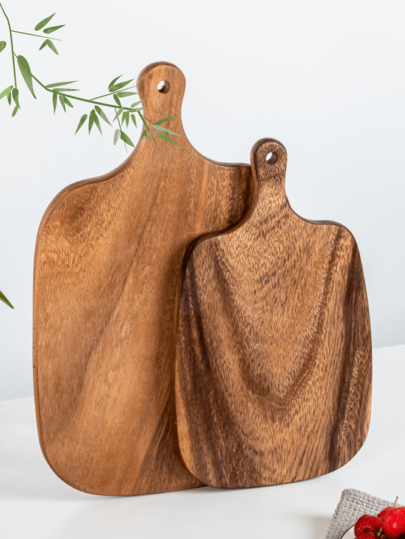 1/2 قطعة لوح تقطيع بشكل كرة، لوح تقطيع للستيك والخبز والبيتزا، صينية وجبات خفيفة، صينية خشبية، لوح تقطيع إبداعي، لوح تقطيع من الخشب الصلب لتقطيع الخضروات والفواكه، صينية عرض زخرفية، صينية ديكور طراز رجعي، مناسبة للحلويات والفواكه والوجبات الخفيفة والكيك والخبز والستيك وشاي بعد الظهر وعيد الميلاد وعيد الأم وعيد الشكر والزفاف، لاستخدام المنزلي والخارجي والفندقي