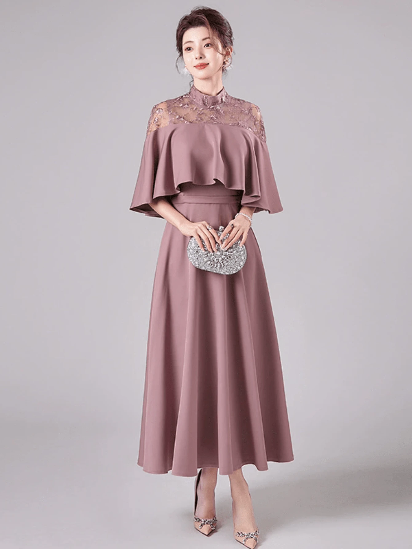 Mother Of The Bride Dresses - Hồng - Xem 1