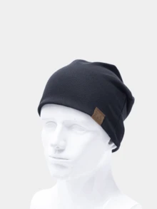 1 Stück Herren einfarbige lässige Street Hip Hop Beanie Mütze für den Herbst
