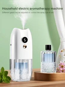 جهاز نشر العطور الكهربائي الأبيض، جهاز نشر الروائح الكهربائي، رشاش عطور أوتوماتيكي، يمكن وضعه في غرفة المعيشة والمكتب والنوم والحمام والسيارة. يأتي مع 6 خيارات من الروائح للاختيار منها. وضع الدمج الأول (2 زجاجة معطر هواء)، وضع الدمج الثاني (1 جهاز + 1 زجاجة معطر هواء)، وضع الدمج الثالث (1 جهاز + 2 زجاجة معطر هواء)، وضع الدمج الرابع (2 أجهزة + 3 زجاجات معطر هواء)