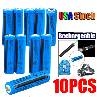 10PCS Rechargeable …