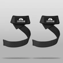 Adanis 2 Pack Weight Lifting Straps - Gym Accessories For Enhanced Performance - Black - View 3