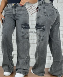Women's Graphite Cargo Without Lycra Attention: The Product May Be Lighter Or Darker Than The Image. - 灰色 - 查看 1