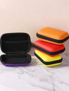 Sundries Travel Storage Bag Charging Case For Earphone Package Zipper Bag Portable Travel Cable Organizer Electronics Storagecharger Case Digital Camera Accessories - Multicolor - View 1