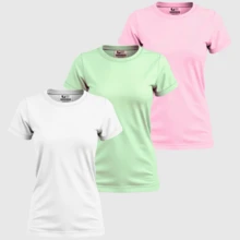 Branco, Rosa e VerdeClaro