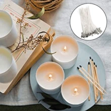 1 Piece 12cm/20cm Candle Wick, Modern White Candle Wick, DIY Candle Making - View 3