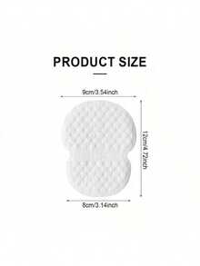 50/80 buc/set de unică folosință, material nețesut, plasture invizibil anti-transpirație, plasture anti-transpirație alb minimalist pentru axile, pentru prevenirea transpirației de lungă durată și eficientă, absorbția invizibilă a transpirației, sub axilă pentru confort, plasture anti-transpirație, pentru călătorii în aer liber, pentru femei și bărbați, îngrijire corporală pentru călătorii, sport, exterior, vară