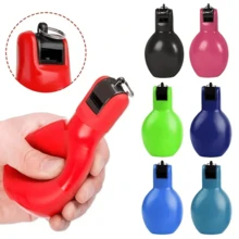 1pc Hand Squeeze Whistle, Durable PVC Handheld Whistle, Emergency Tool For Outdoor! Loud And Clear Sound For Teachers, Cheerleaders, Outdoor, Camping, Expedition, Referee, Competitions And Outdoor Adventures, Educational Assistance Tool, High-Quality Material, Sports Essential, Sports Accessory, Outdoor Emergency Tool.