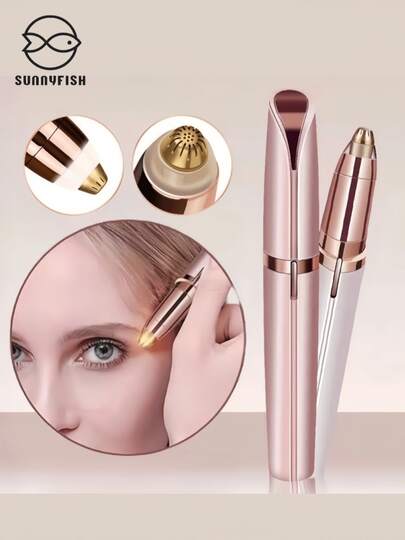 Caneta Depilador Sobrancelha Elétrico Aparador Portátil Usb