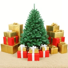 6FT Premium Artificial Christmas Tree, Lush Pine Branches With Metal Stand, Easy Assembly Xmas Decor For Home, Holiday Gift Included Home Decor Christmas Decorations Room Decor - Multicolor - View 3