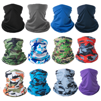 126 Pcs Neck Gaiter Bandana Face Mask Cooling Gator Mask Ski Neck Scarf Breathable Face Cover Balaclava UV Protection Mask For Men And Women Soft