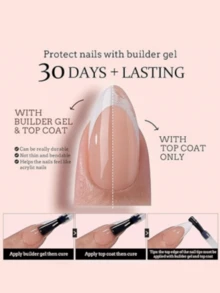 150 piezas de puntas de uñas francesas rectangulares rosas, uñas postizas de gel suave estilo francés, set de arte de uñas DIY, 15 tamaños adecuados para mujeres, simple & versátil - Rosa vieja - Ver 7