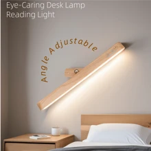 1pc USB Rechargeable Makeup Mirror Light, Eye-Caring Desk Lamp, Bedroom Lights,Aquarium Lights,Stick On Wall Lights,Wardrobe Lights,Lamp Bedroom,Reading Light, Adjustable Color & Brightness, Angle Adjustable, Wireless Makeup Light For Bathroom Mirror,Colourful Cabinet Lighting LED Lamp, Rechargeable Battery Night Light, With Lighting Memory And Magnetic Base For Easy Installation Without Adhesives, For Stairs, Kitchen And Bathroom.
