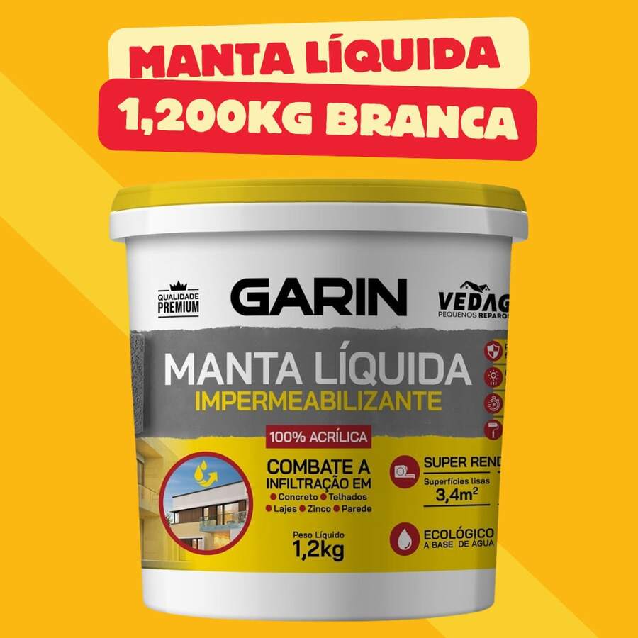 Manta Liquida Ceramica 3,6kg - Tamanho Único - Visão 1