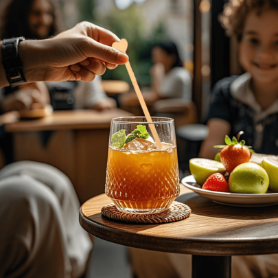 50/100pcs Disposable Heart Shaped Bamboo Stirrers, Creative Stirrers For Coffee And Other Beverages